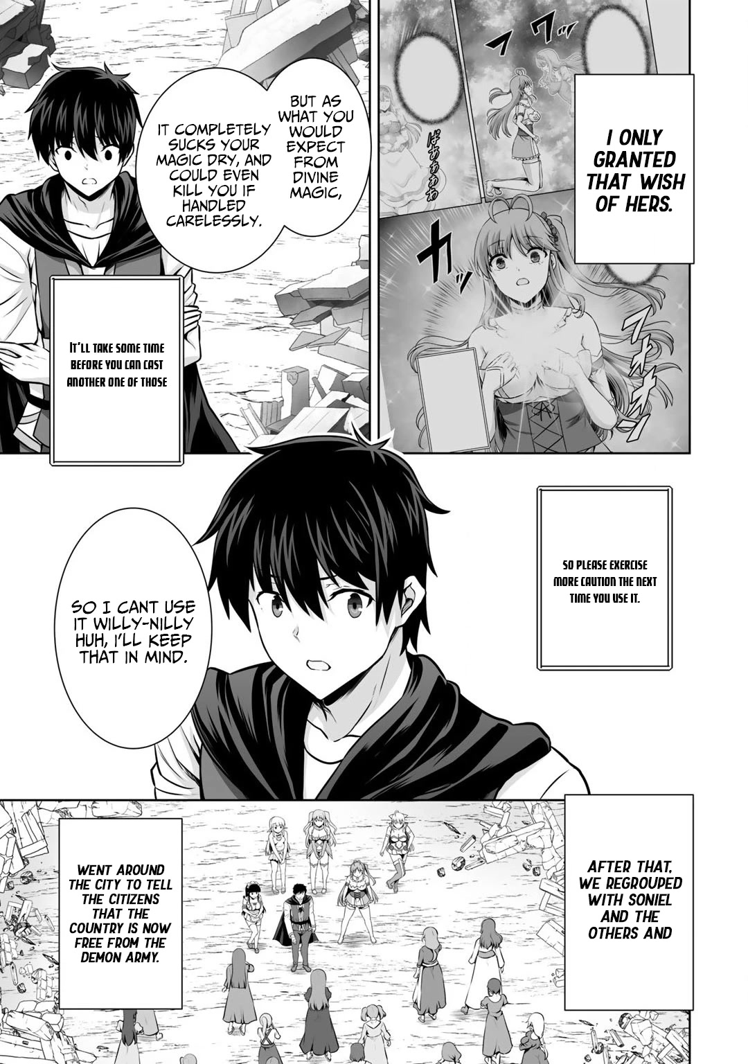 Kami no Techigai de Shindara Zumi de Isekai ni Hourikomare Mashita chapter 22 page 14