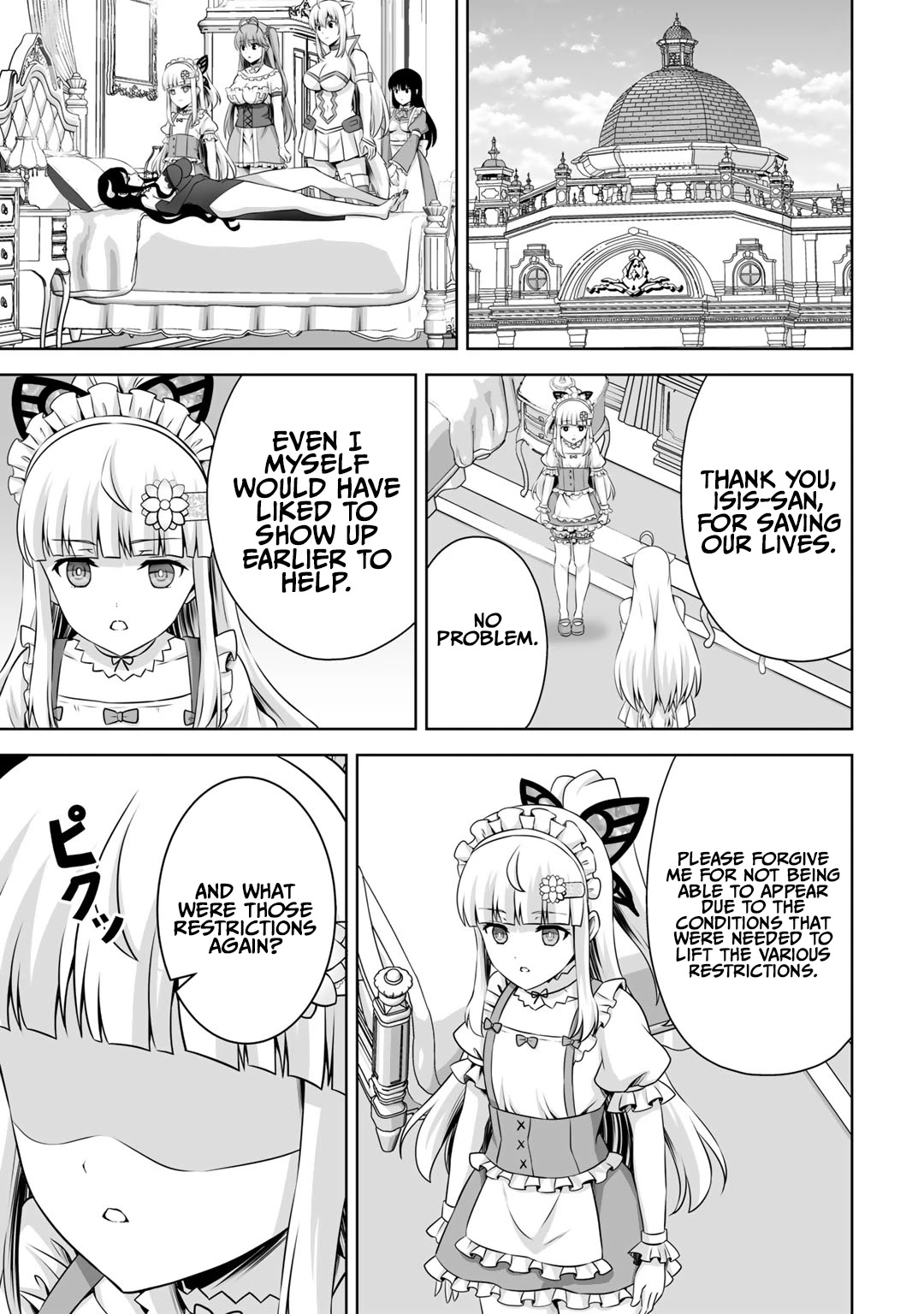 Kami no Techigai de Shindara Zumi de Isekai ni Hourikomare Mashita chapter 28 page 30