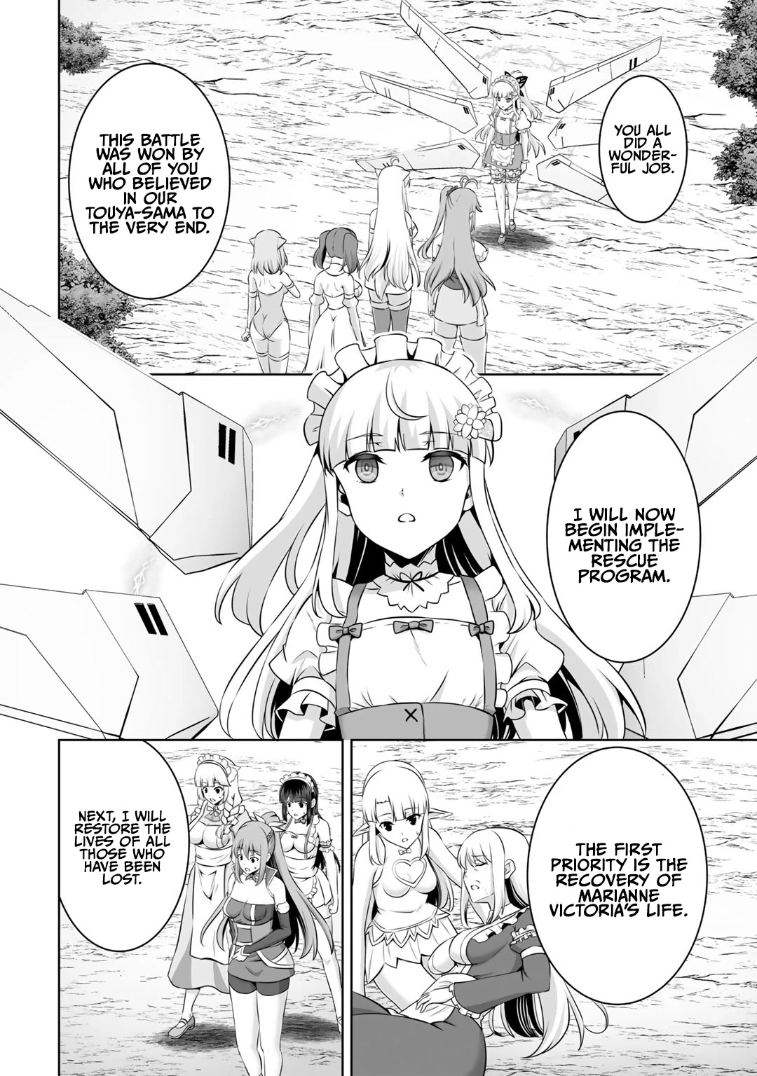 Kami no Techigai de Shindara Zumi de Isekai ni Hourikomare Mashita chapter 28 page 6