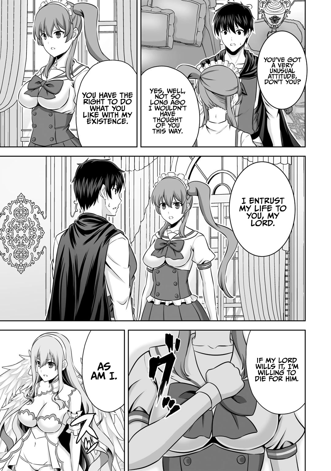 Kami no Techigai de Shindara Zumi de Isekai ni Hourikomare Mashita chapter 29 page 12