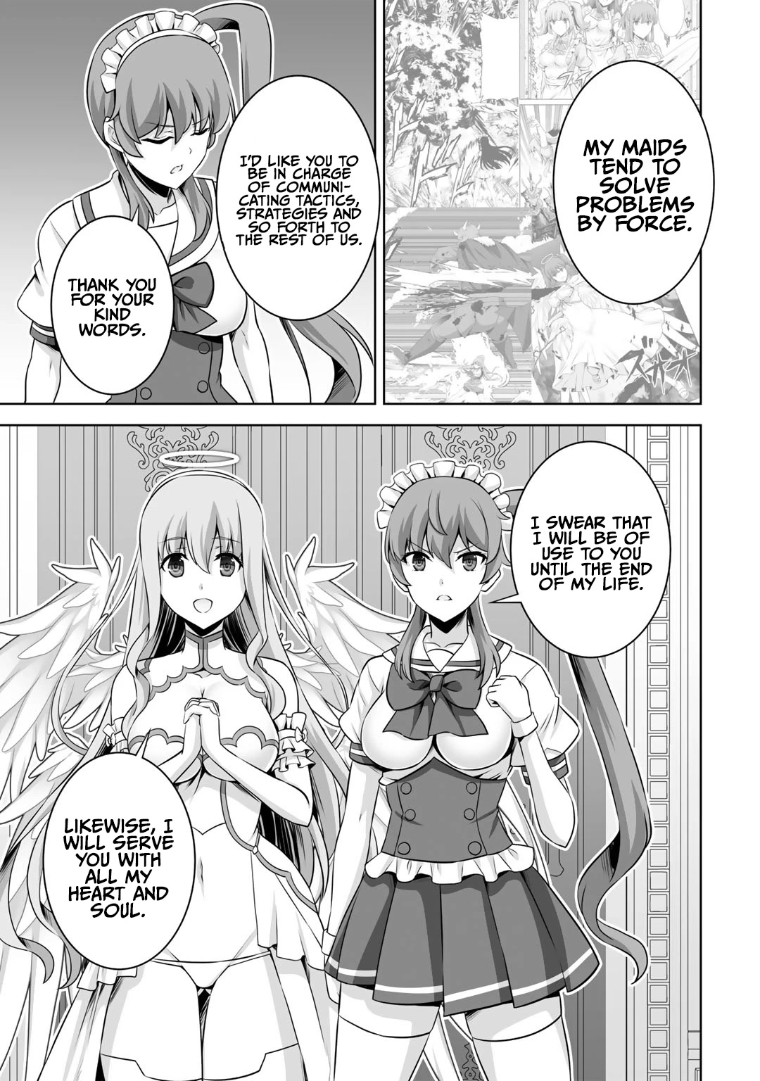 Kami no Techigai de Shindara Zumi de Isekai ni Hourikomare Mashita chapter 29 page 16