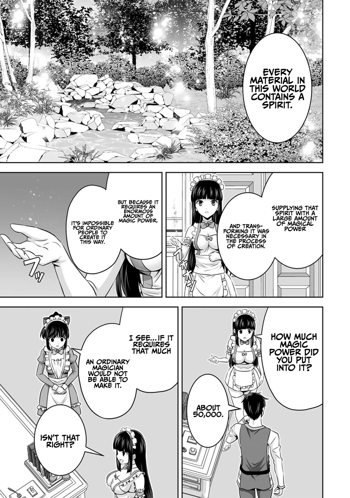 Kami no Techigai de Shindara Zumi de Isekai ni Hourikomare Mashita chapter 30 page 33