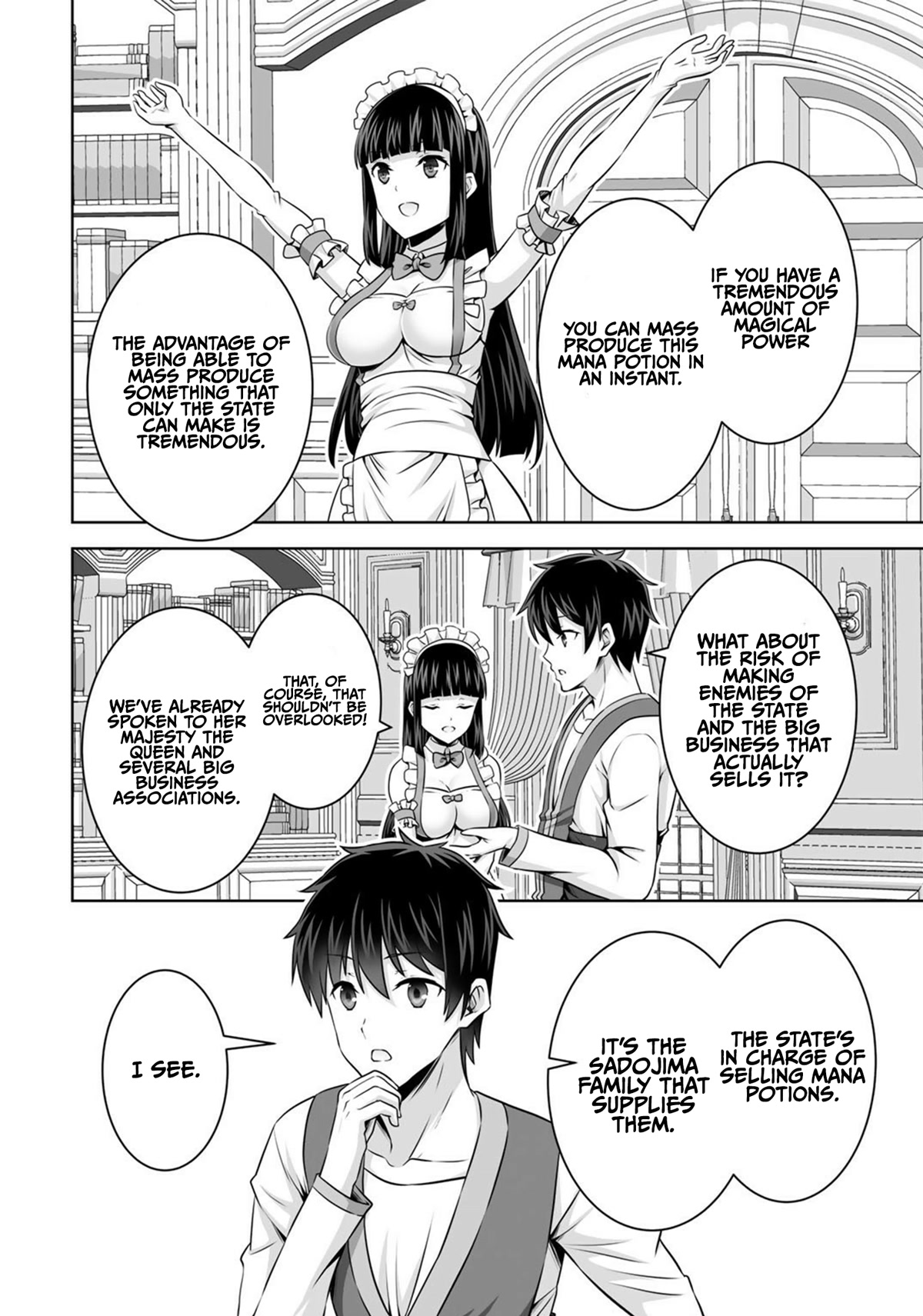 Kami no Techigai de Shindara Zumi de Isekai ni Hourikomare Mashita chapter 30 page 34