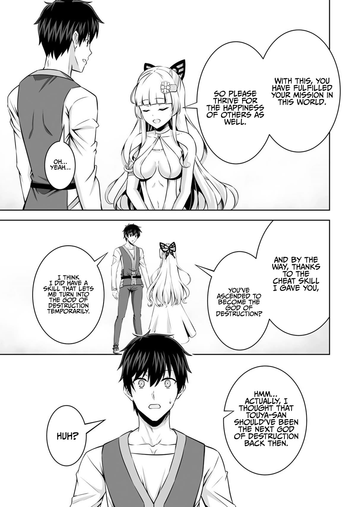 Kami no Techigai de Shindara Zumi de Isekai ni Hourikomare Mashita chapter 31 page 10