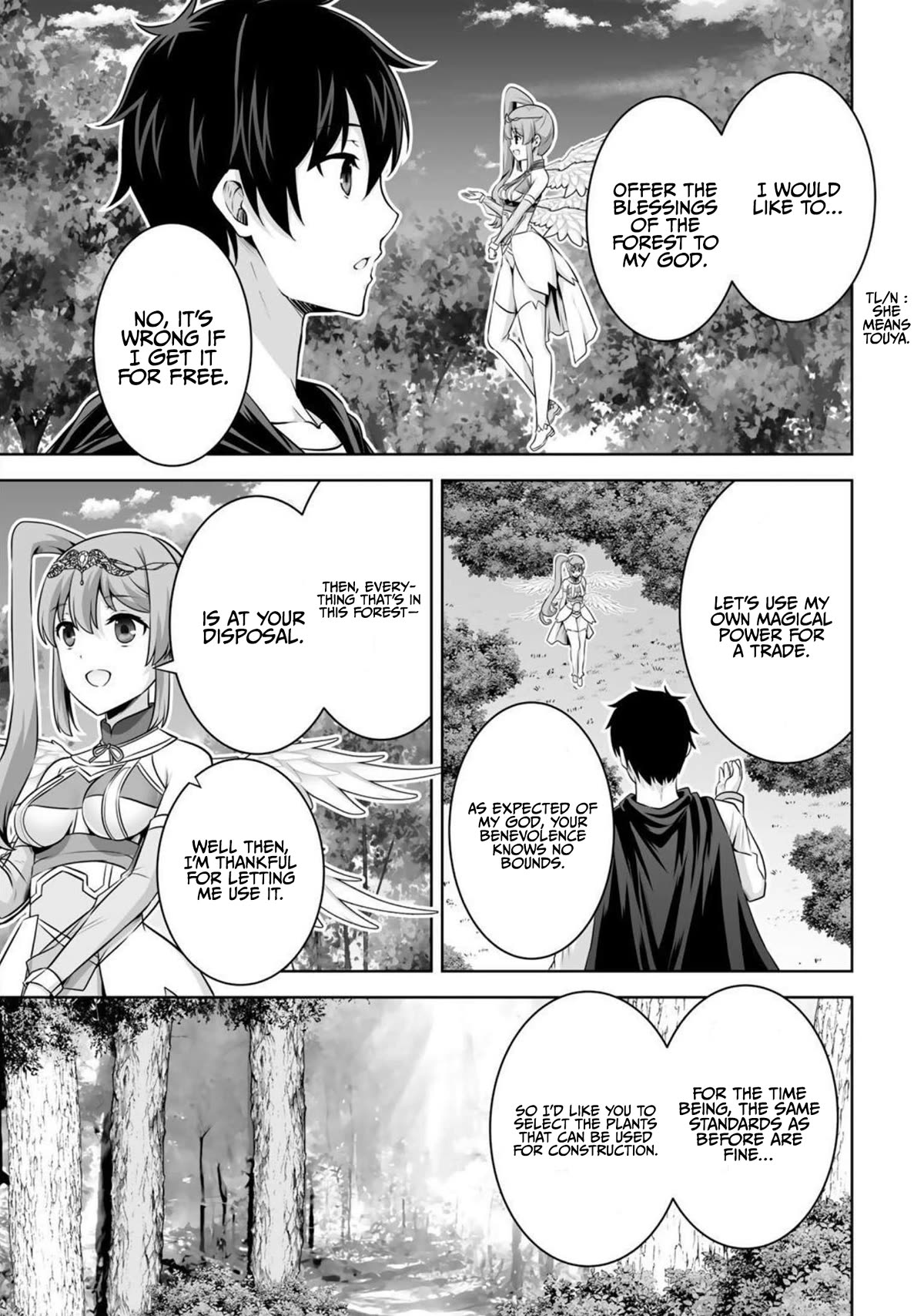 Kami no Techigai de Shindara Zumi de Isekai ni Hourikomare Mashita chapter 32 page 18