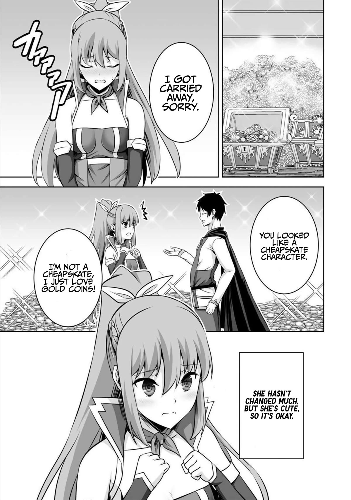 Kami no Techigai de Shindara Zumi de Isekai ni Hourikomare Mashita chapter 33 page 38