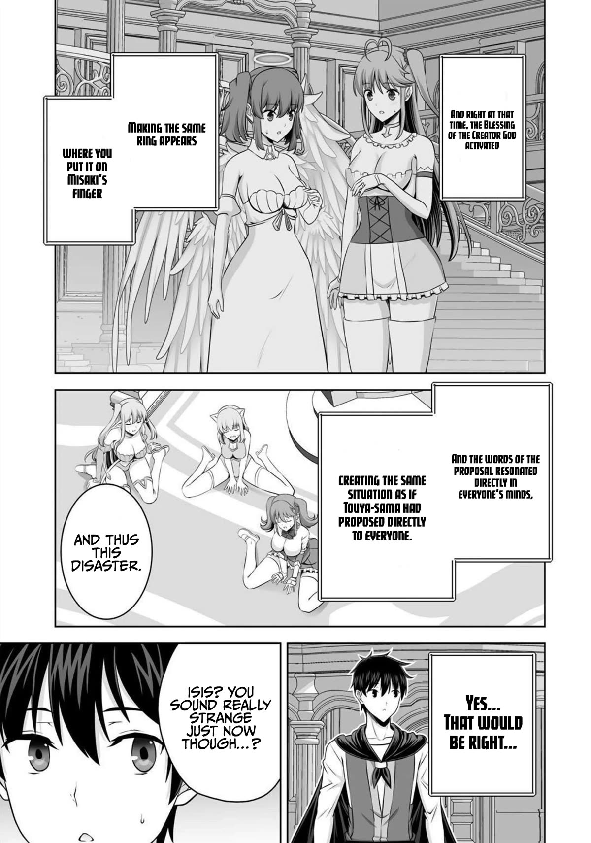 Kami no Techigai de Shindara Zumi de Isekai ni Hourikomare Mashita chapter 34 page 24