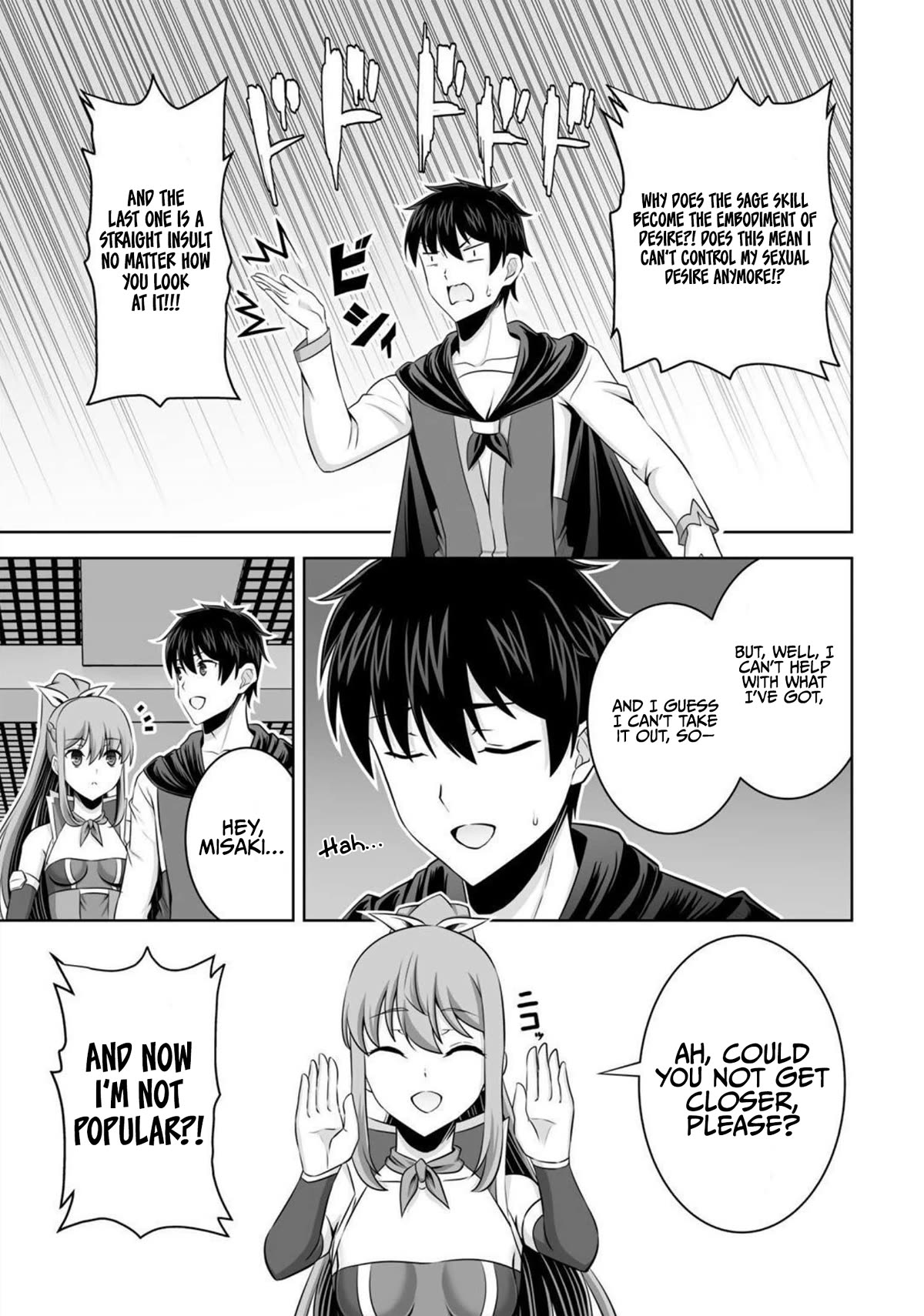 Kami no Techigai de Shindara Zumi de Isekai ni Hourikomare Mashita chapter 34 page 8