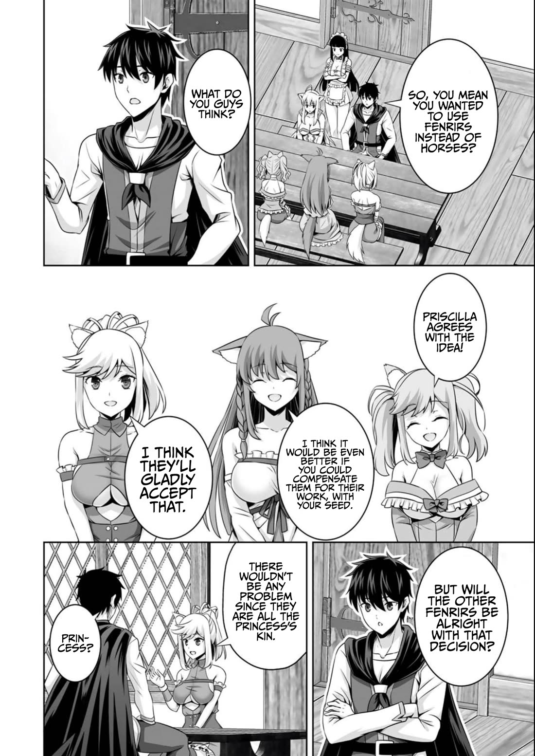 Kami no Techigai de Shindara Zumi de Isekai ni Hourikomare Mashita chapter 36 page 3