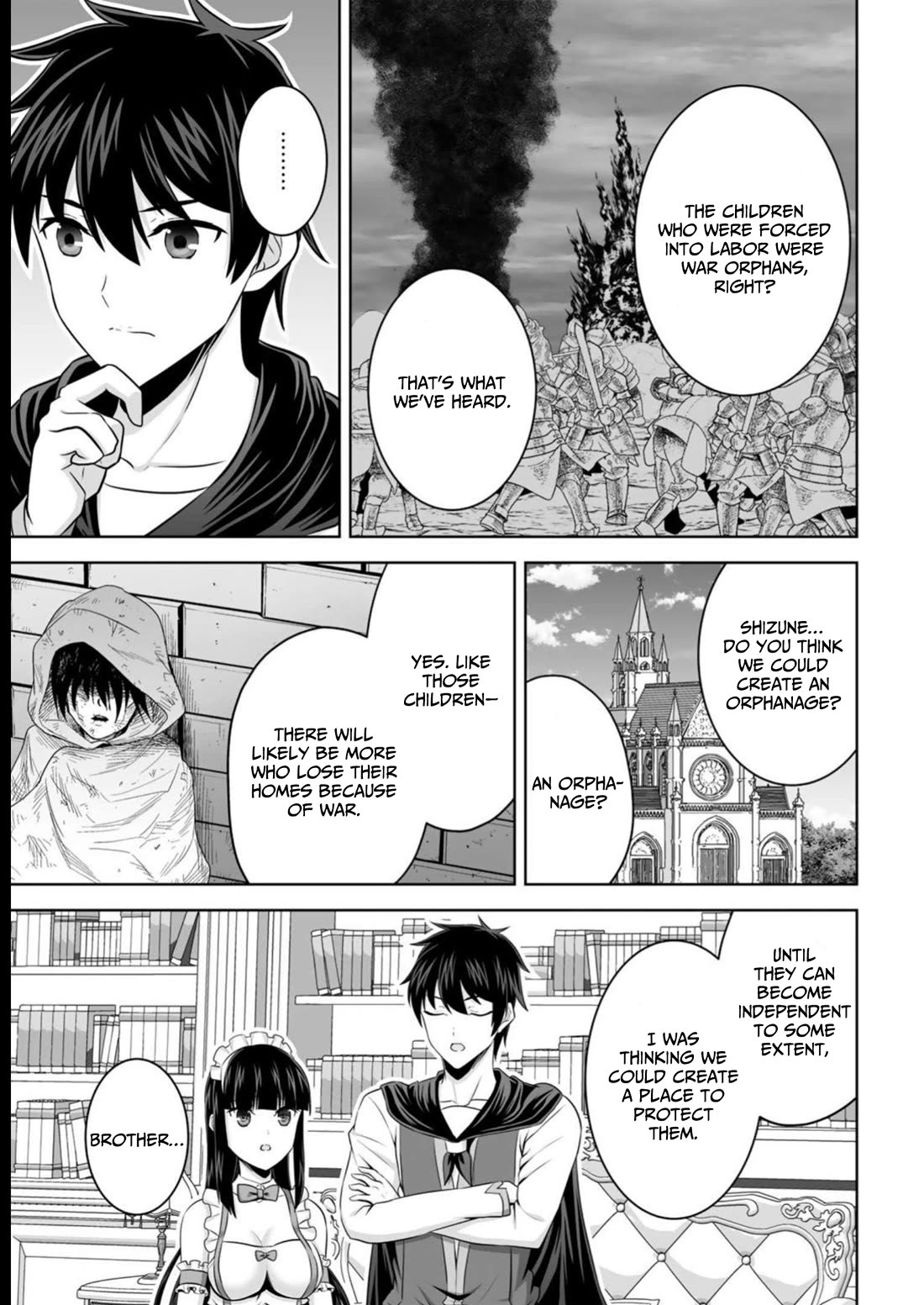 Kami no Techigai de Shindara Zumi de Isekai ni Hourikomare Mashita chapter 37 page 30