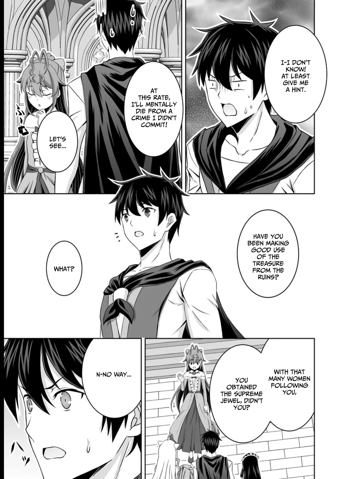 Kami no Techigai de Shindara Zumi de Isekai ni Hourikomare Mashita chapter 39 page 18