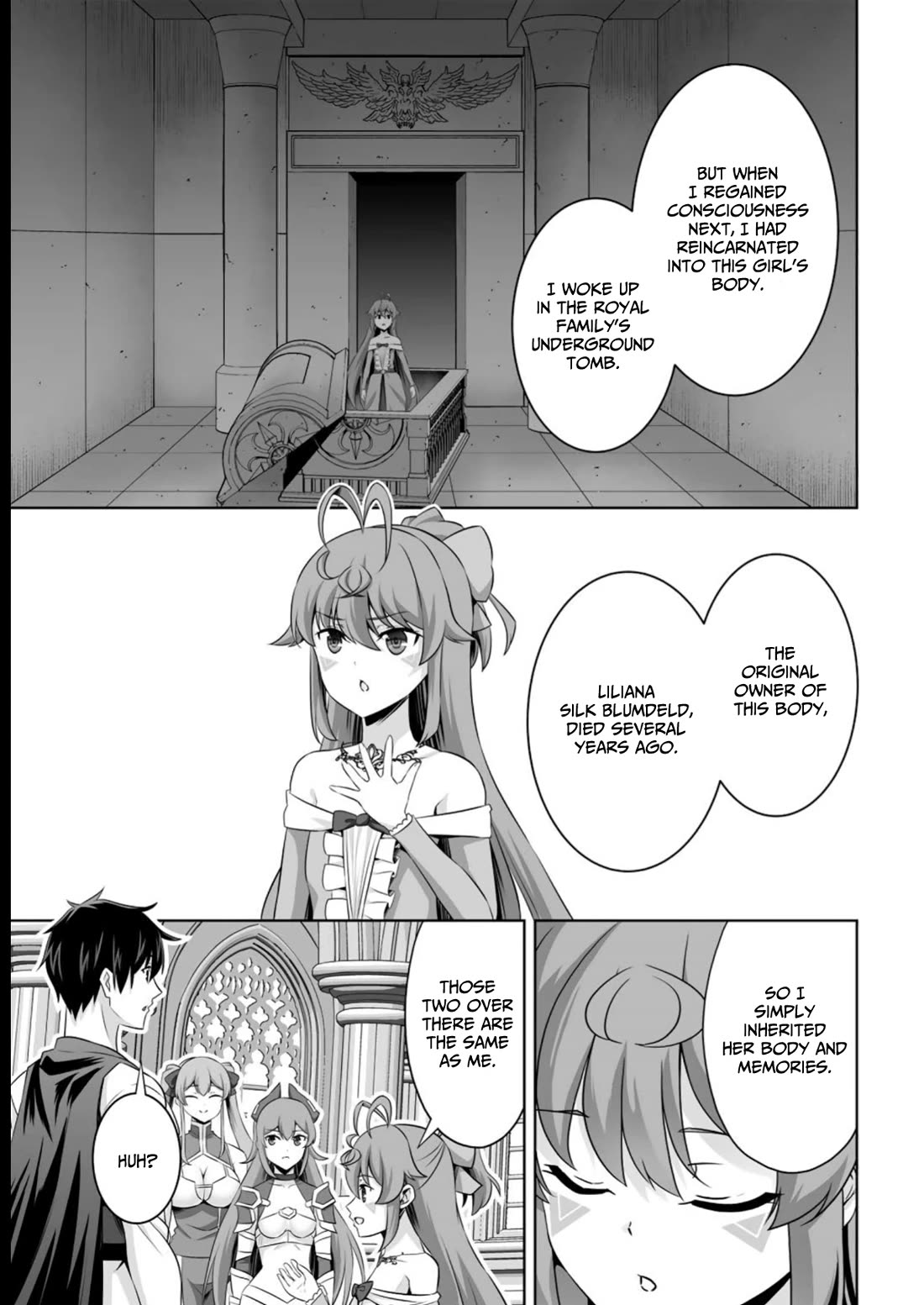 Kami no Techigai de Shindara Zumi de Isekai ni Hourikomare Mashita chapter 39 page 22