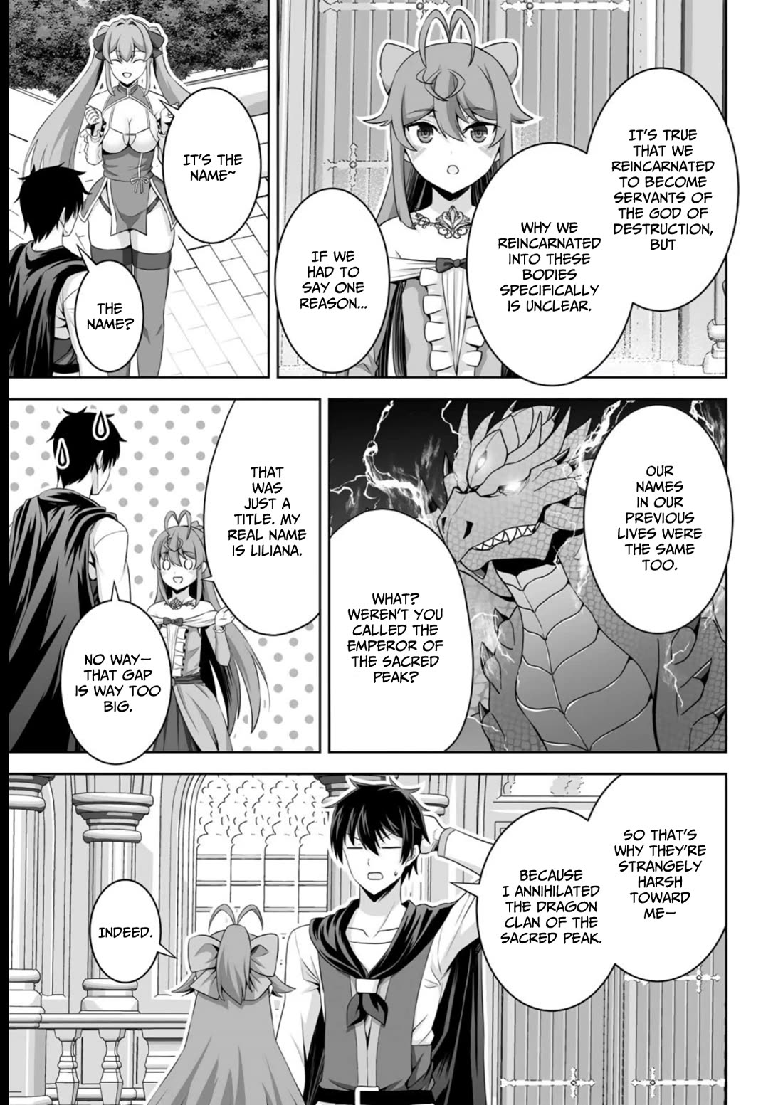 Kami no Techigai de Shindara Zumi de Isekai ni Hourikomare Mashita chapter 39 page 28