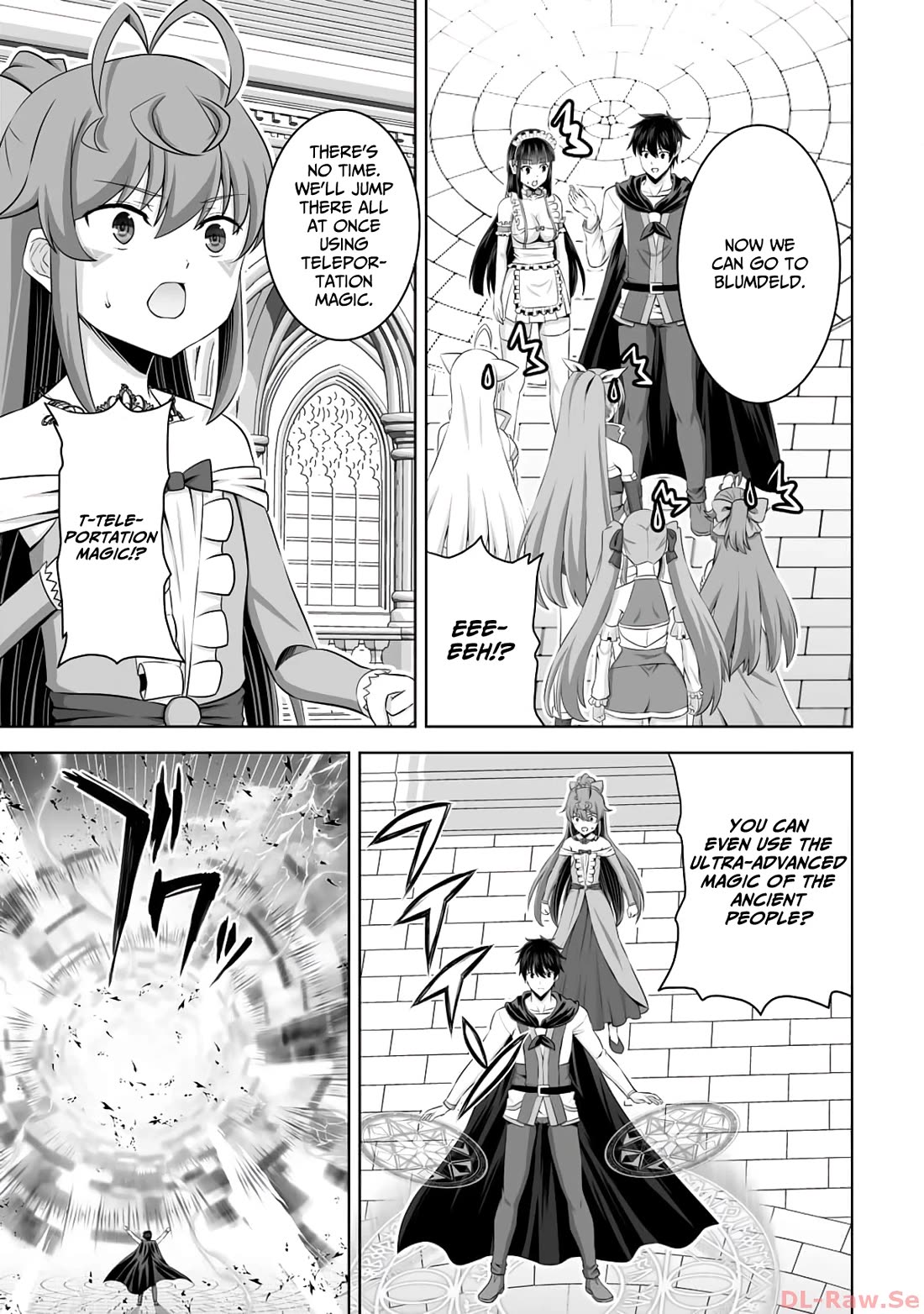 Kami no Techigai de Shindara Zumi de Isekai ni Hourikomare Mashita chapter 40 page 13