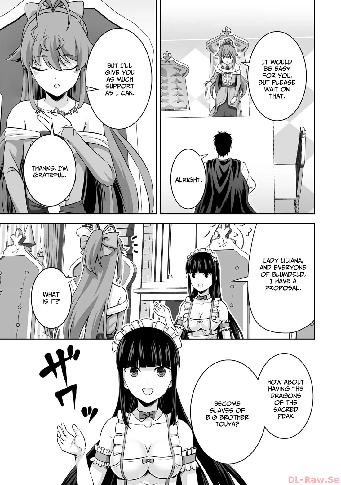 Kami no Techigai de Shindara Zumi de Isekai ni Hourikomare Mashita chapter 41 page 12