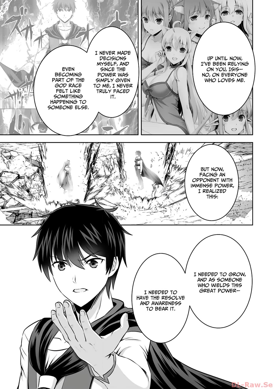 Kami no Techigai de Shindara Zumi de Isekai ni Hourikomare Mashita chapter 42 page 36