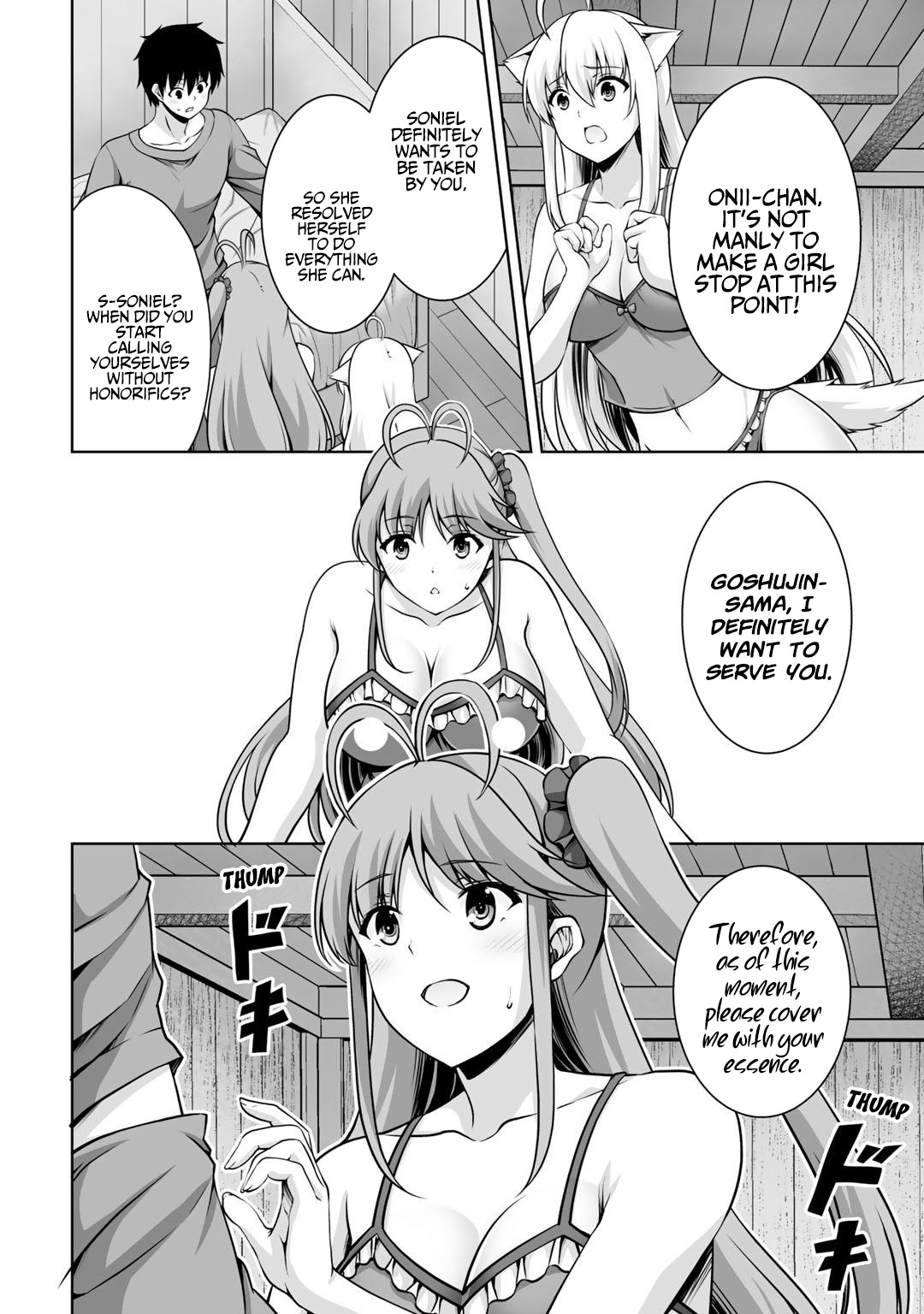 Kami no Techigai de Shindara Zumi de Isekai ni Hourikomare Mashita chapter 6 page 11