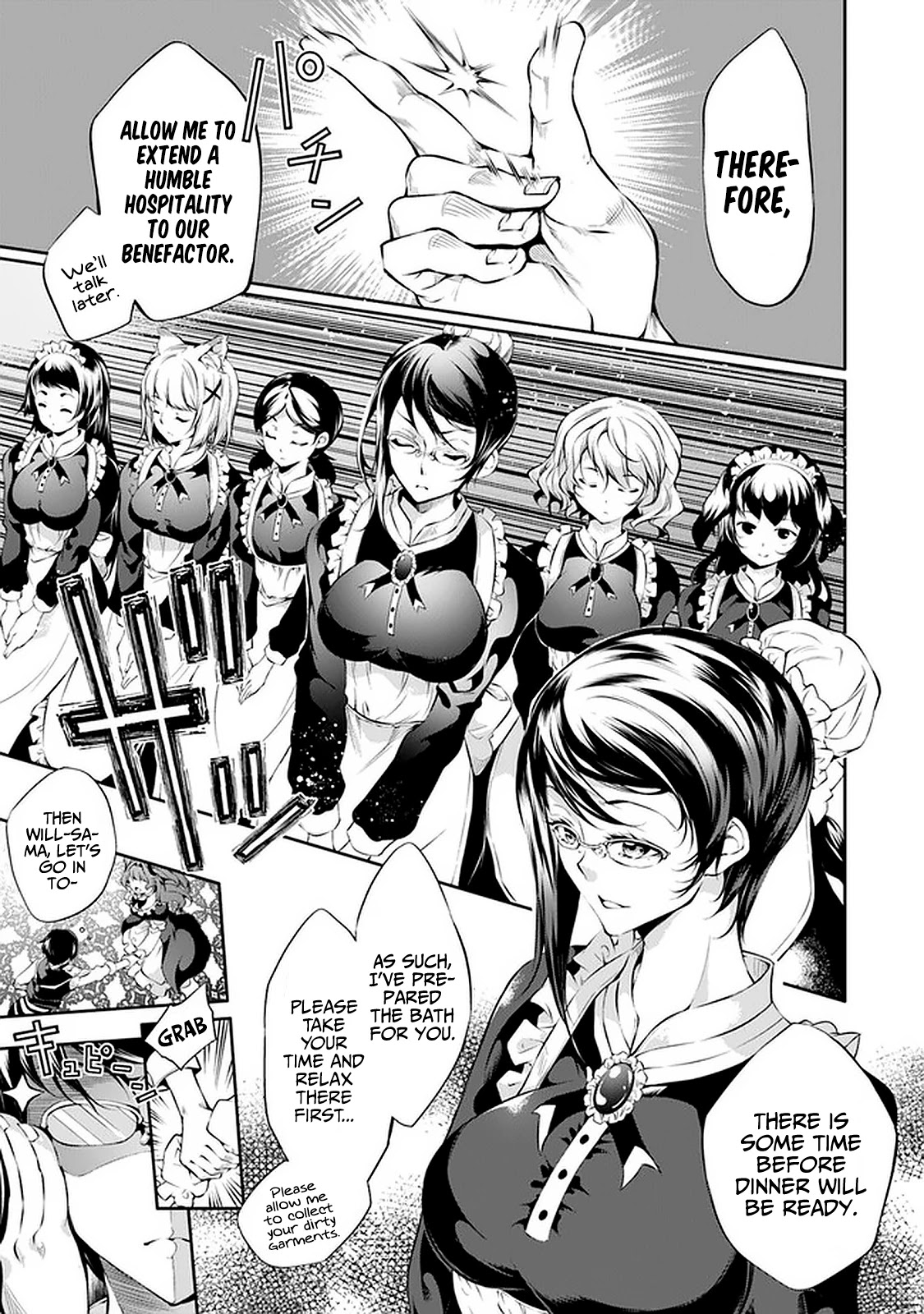 Kamigami ni Sodaterare Shimo no, Saikyou to Naru chapter 14 page 13