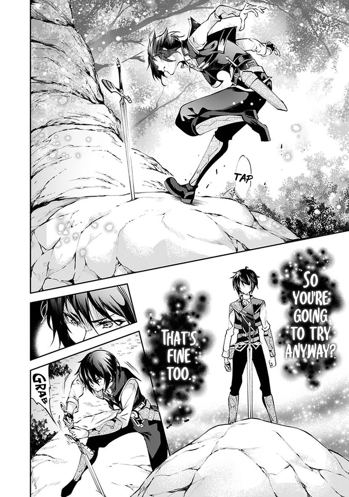 Kamigami ni Sodaterare Shimo no, Saikyou to Naru chapter 16 page 18