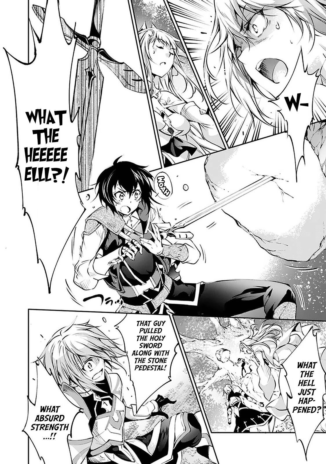 Kamigami ni Sodaterare Shimo no, Saikyou to Naru chapter 16 page 23