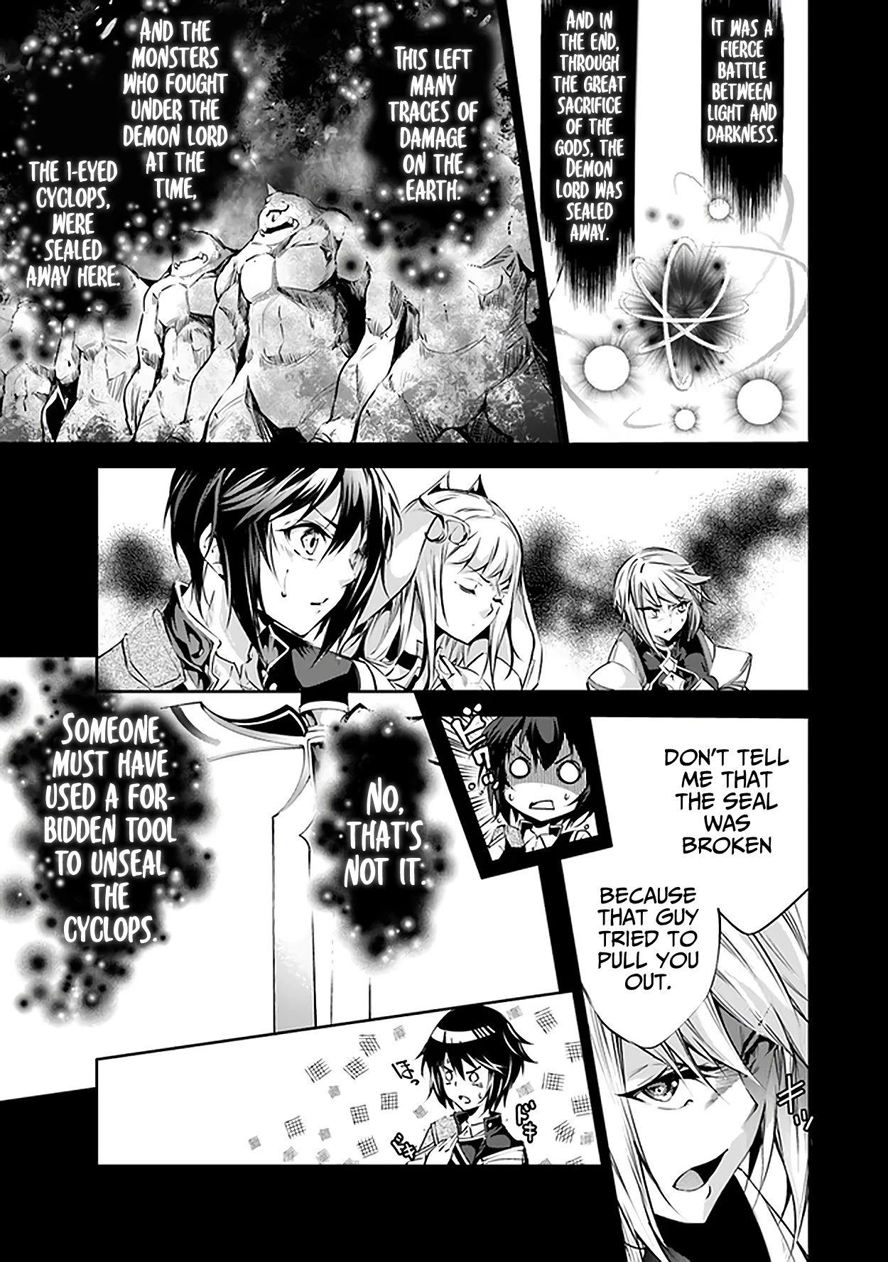 Kamigami ni Sodaterare Shimo no, Saikyou to Naru chapter 17 page 19