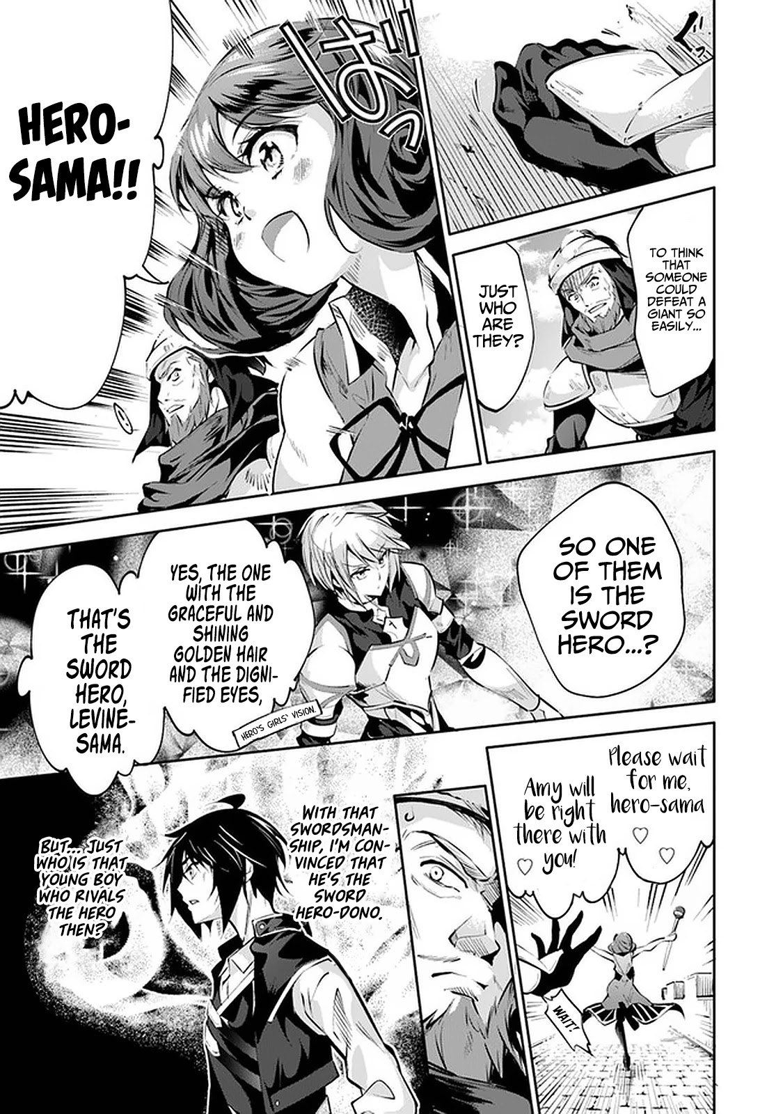 Kamigami ni Sodaterare Shimo no, Saikyou to Naru chapter 19 page 13