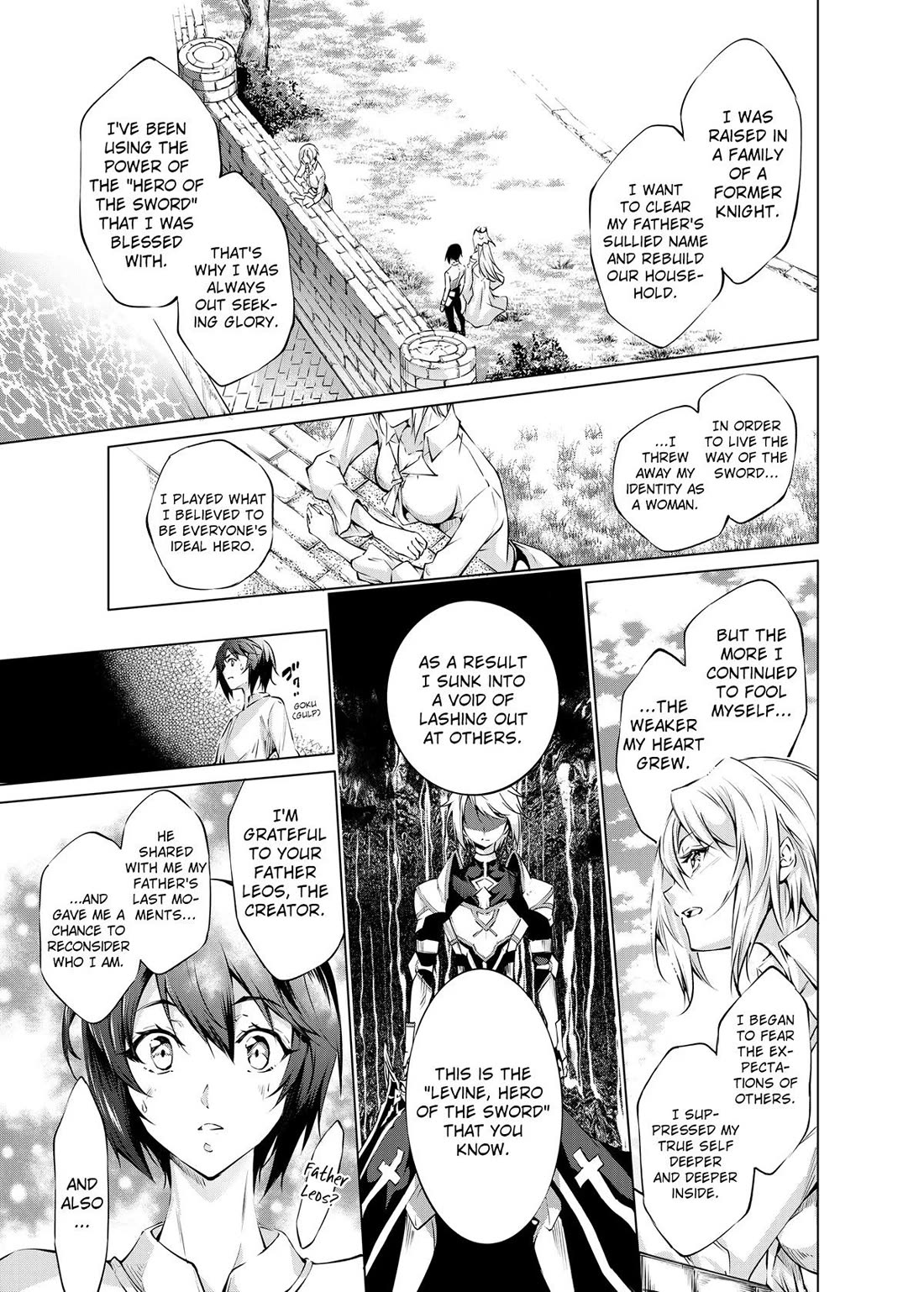 Kamigami ni Sodaterare Shimo no, Saikyou to Naru chapter 28 page 17