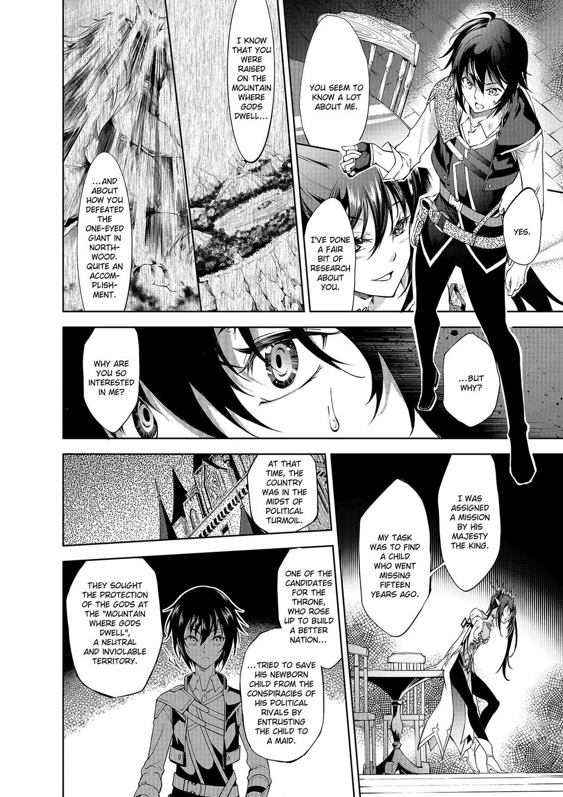 Kamigami ni Sodaterare Shimo no, Saikyou to Naru chapter 40 page 13