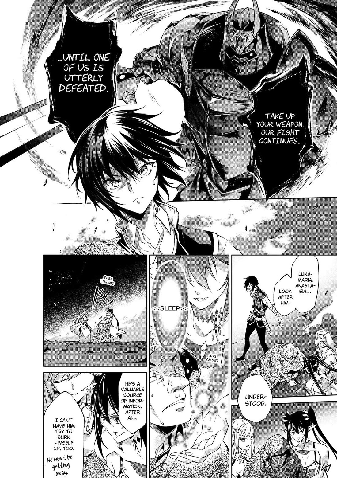 Kamigami ni Sodaterare Shimo no, Saikyou to Naru chapter 50 page 12