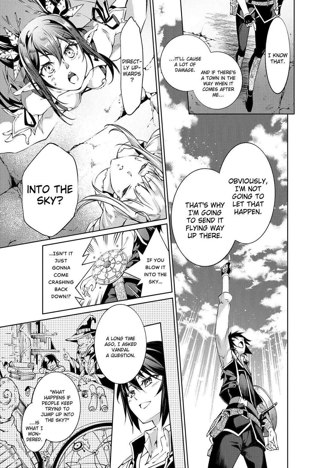 Kamigami ni Sodaterare Shimo no, Saikyou to Naru chapter 51 page 6