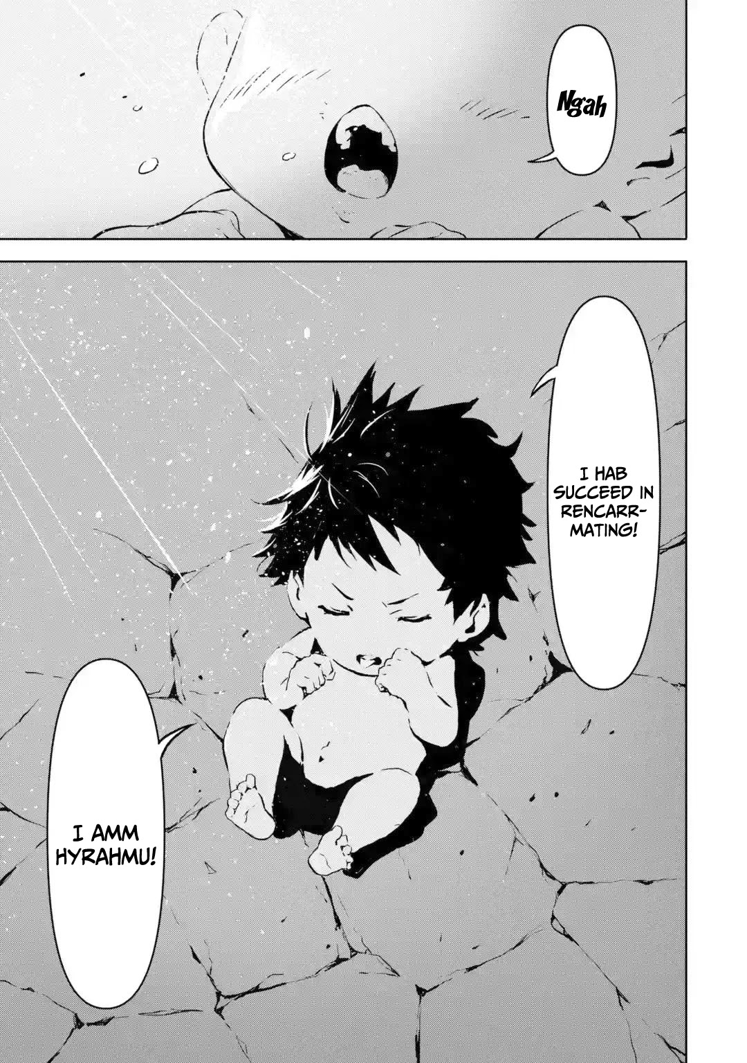The God-Slaying Demon King: Reincarnated as a Mere Mortal to Become the Strongest in History!	 chapter 1 page 23