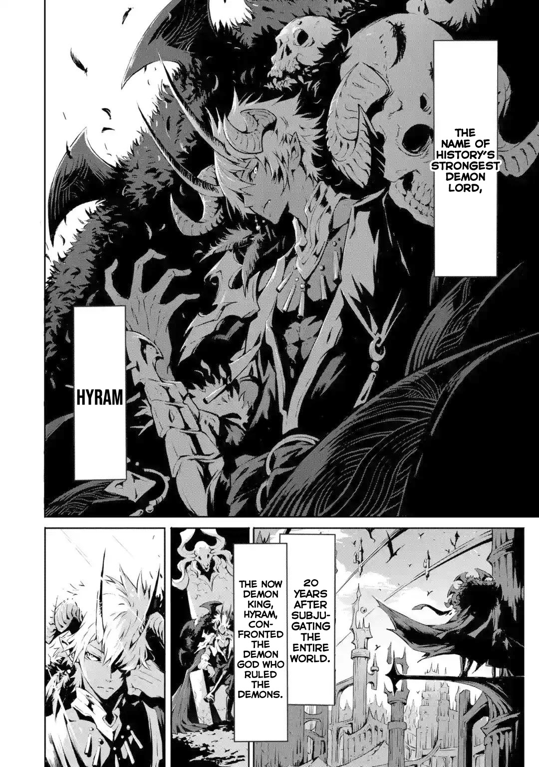 The God-Slaying Demon King: Reincarnated as a Mere Mortal to Become the Strongest in History!	 chapter 1 page 3
