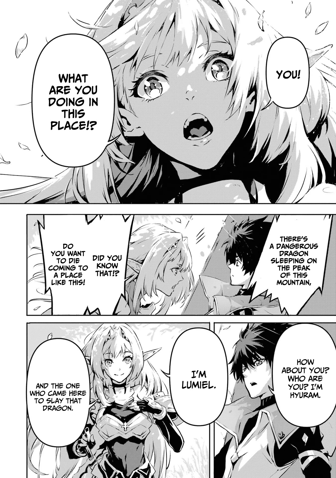 The God-Slaying Demon King: Reincarnated as a Mere Mortal to Become the Strongest in History!	 chapter 1 page 35