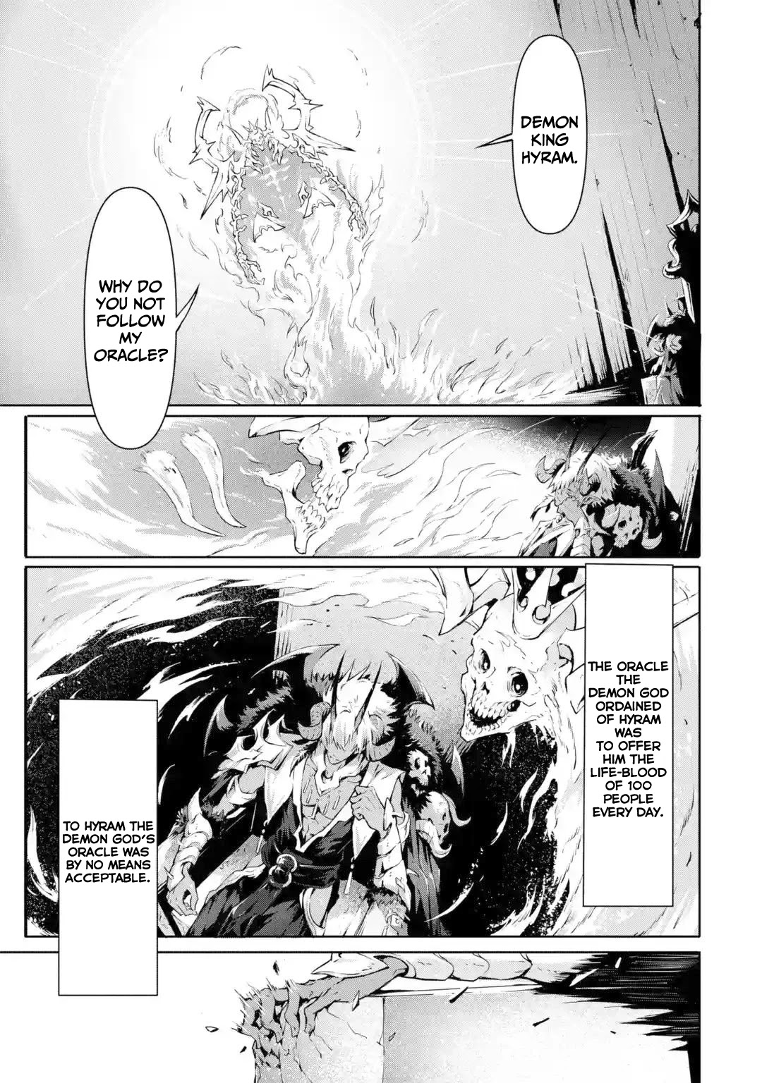 The God-Slaying Demon King: Reincarnated as a Mere Mortal to Become the Strongest in History!	 chapter 1 page 4