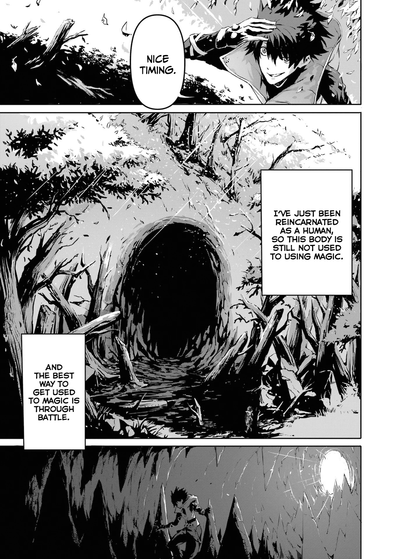 The God-Slaying Demon King: Reincarnated as a Mere Mortal to Become the Strongest in History!	 chapter 1 page 40