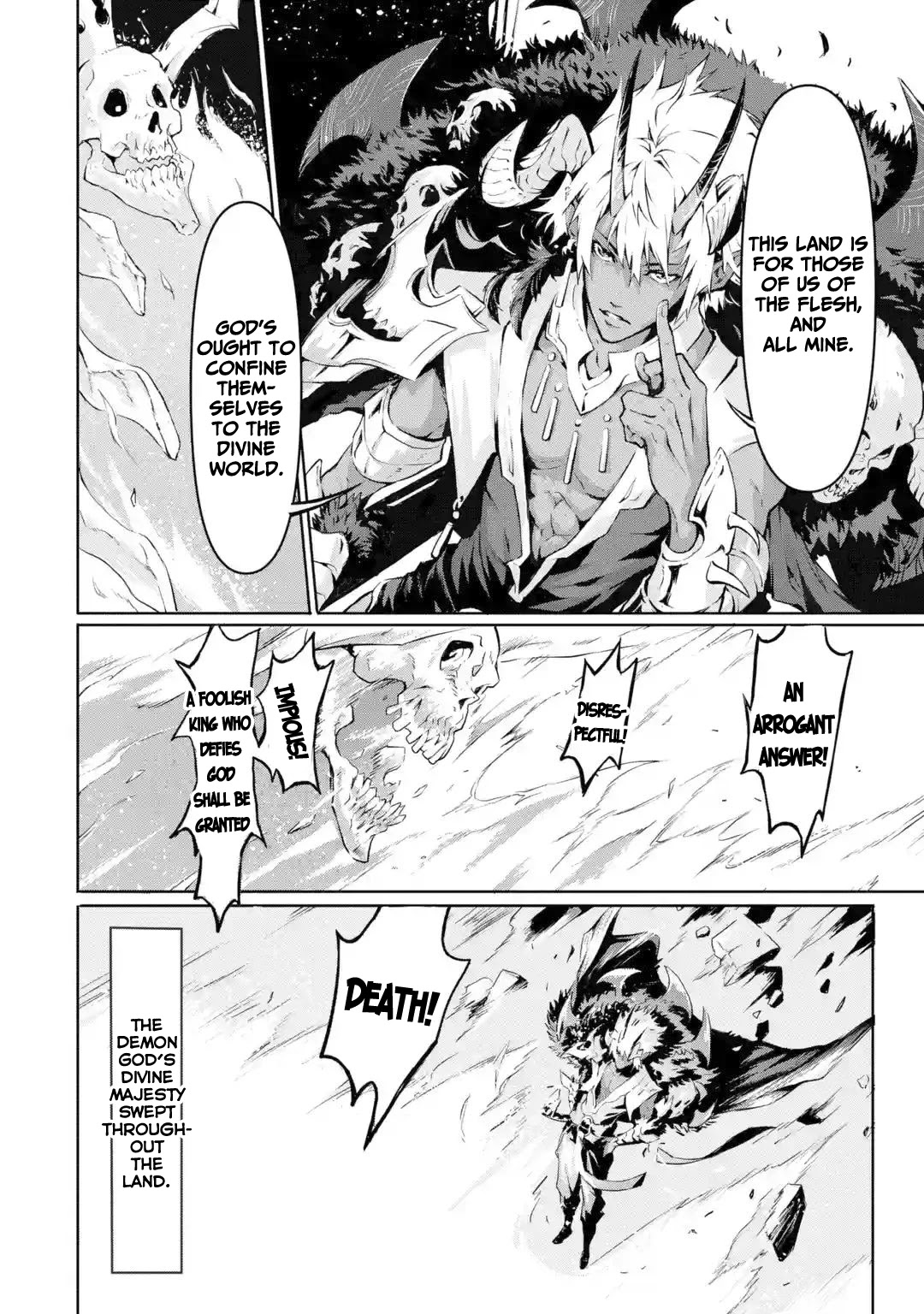 The God-Slaying Demon King: Reincarnated as a Mere Mortal to Become the Strongest in History!	 chapter 1 page 5