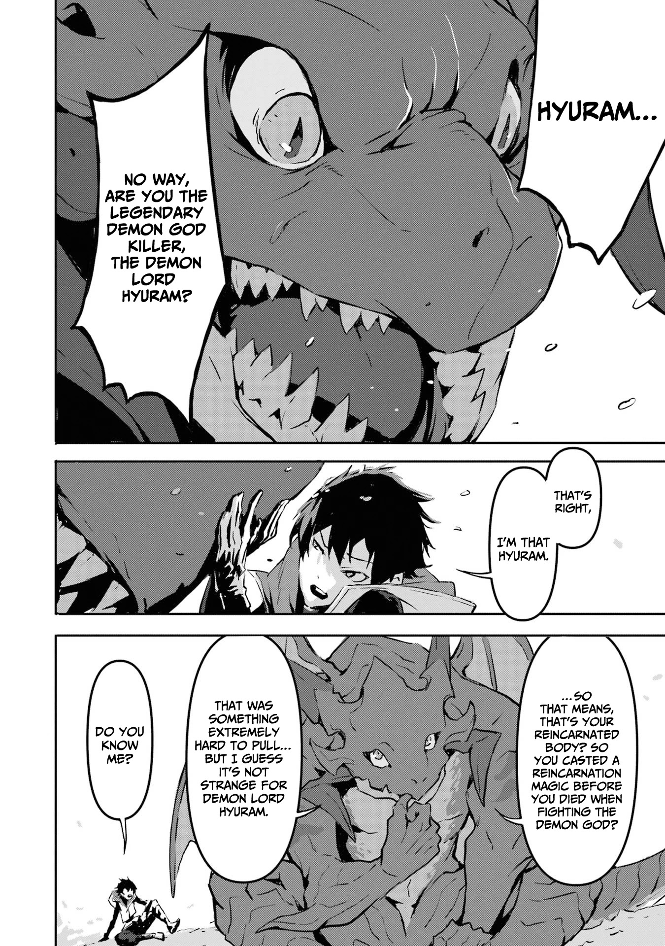 The God-Slaying Demon King: Reincarnated as a Mere Mortal to Become the Strongest in History!	 chapter 2 page 9