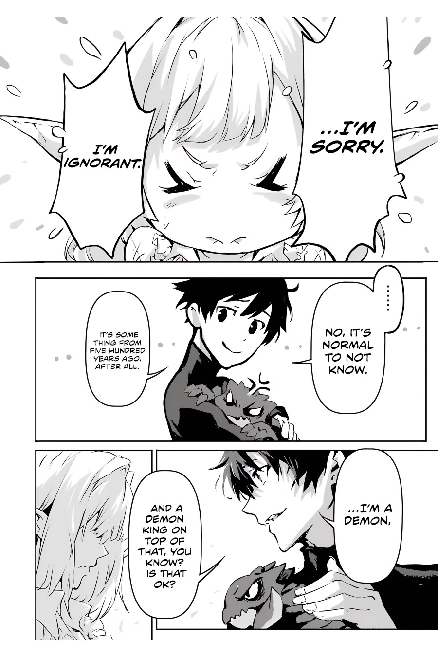 The God-Slaying Demon King: Reincarnated as a Mere Mortal to Become the Strongest in History!	 chapter 4 page 36