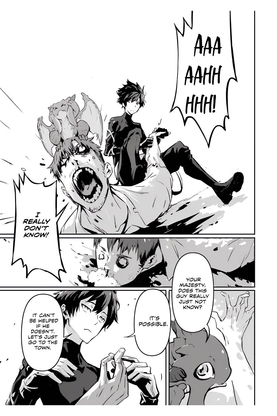 The God-Slaying Demon King: Reincarnated as a Mere Mortal to Become the Strongest in History!	 chapter 4 page 4