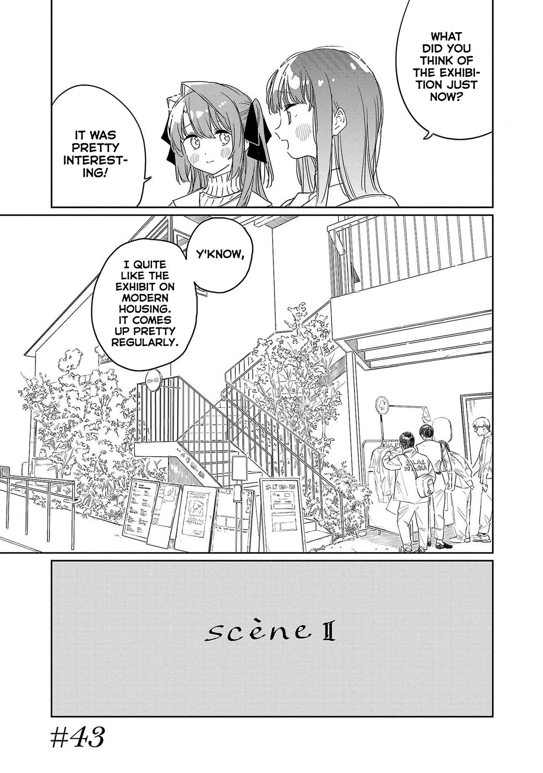 Kamiina Botan, Yoeru Sugata wa Yuri no Hana. chapter 43 page 1