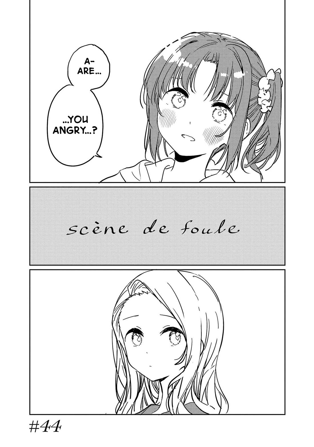 Kamiina Botan, Yoeru Sugata wa Yuri no Hana. chapter 44 page 1