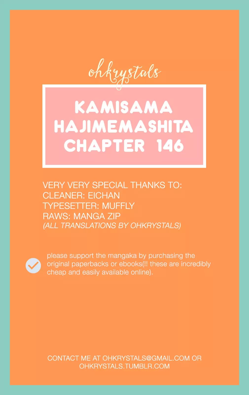 Kamisama Hajimemashita chapter 146 page 1