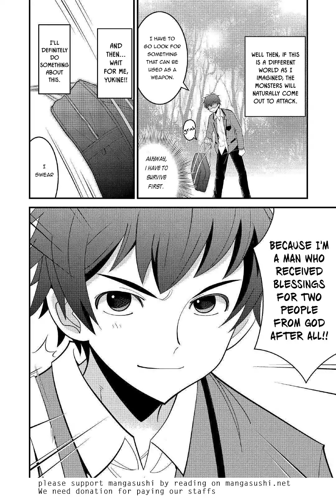 Kamisama Ni Kago 2 Nin Bun Moraimashita chapter 1 page 30