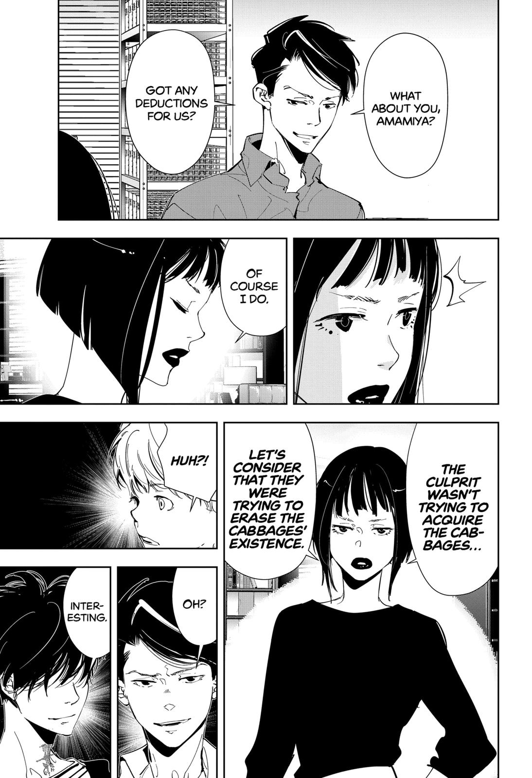 Kamonohashi Ron no Kindan Suiri chapter 59 page 11