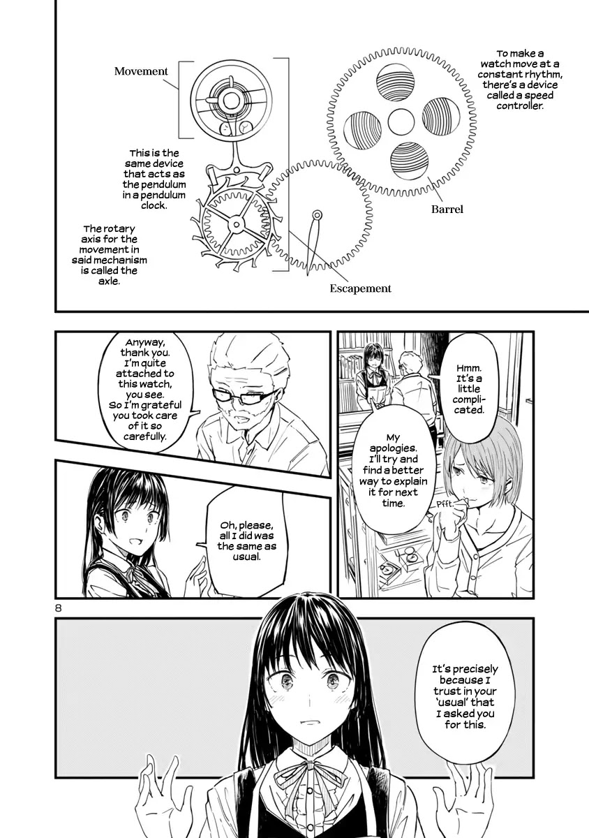 Kanmuri-san's Watch Workshop chapter 1 page 7