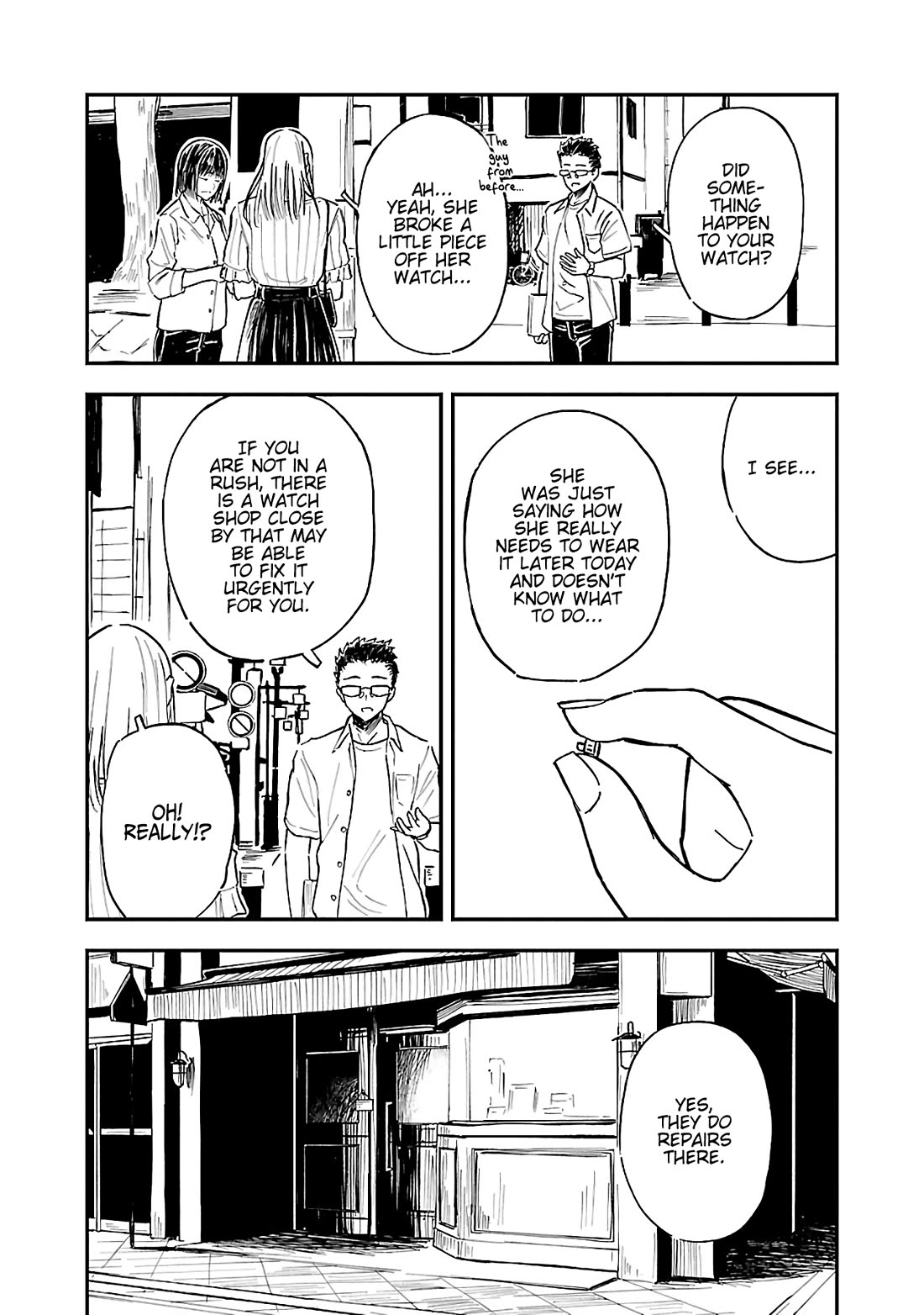 Kanmuri-san's Watch Workshop chapter 13 page 11