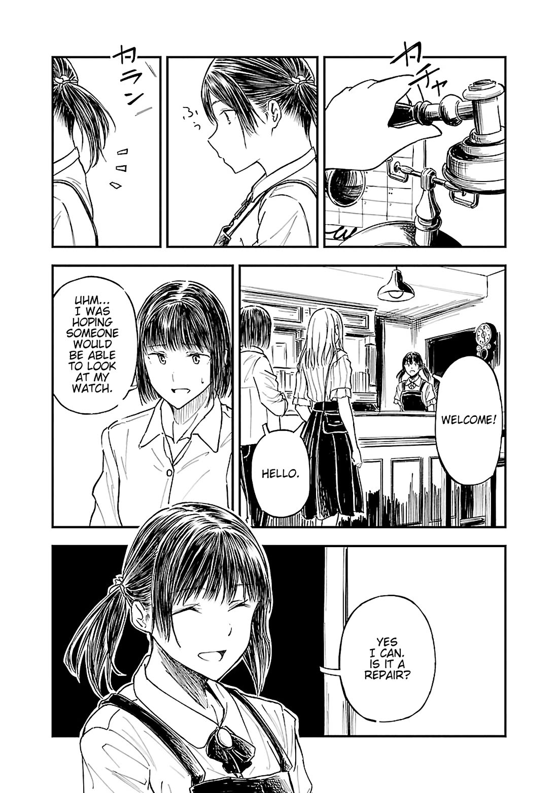 Kanmuri-san's Watch Workshop chapter 13 page 13