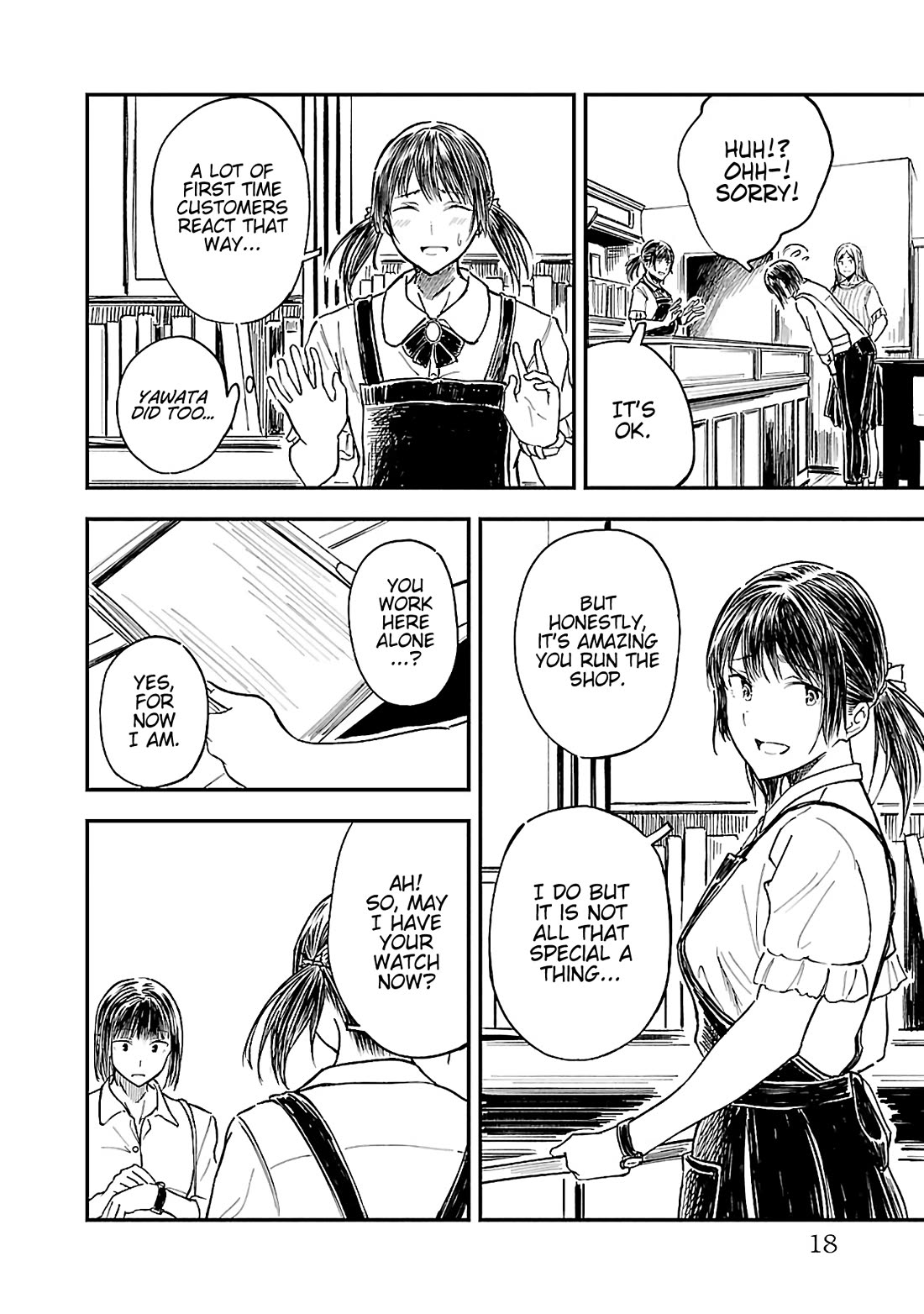 Kanmuri-san's Watch Workshop chapter 13 page 16