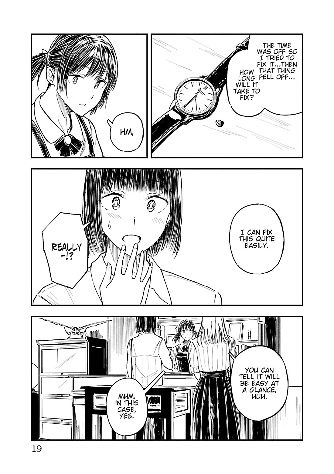 Kanmuri-san's Watch Workshop chapter 13 page 17