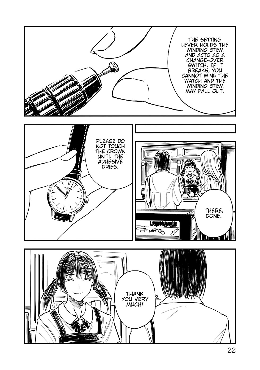 Kanmuri-san's Watch Workshop chapter 13 page 20